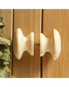 Ручка дверная "Капля", комплект 2 шт.со шпилькой Добропаровъ