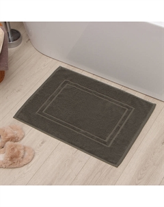 Коврик махровый «» Classic, 50×70 см, хлопок 100%, серо-зелёный Этель