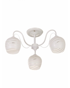 Люстра "Лиана" 3хЕ27 40Вт белый 55х55х36 см Bayerlux