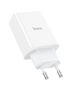 Сетевое зарядное устройство Hoco C99A, 2 Type-C, 1 USB, 20 Вт, 3 А, PD + QC, белое