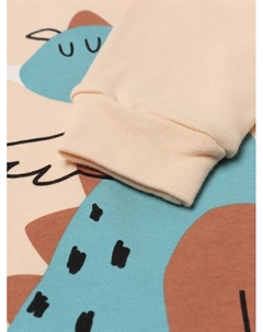 Комбинезон детский «. Дракоша», рост 80-86 см, бежевый Крошка я