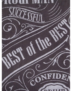 Полотенце махровое «» Real man, 70×130 см, хлопок 100%, серое Этель