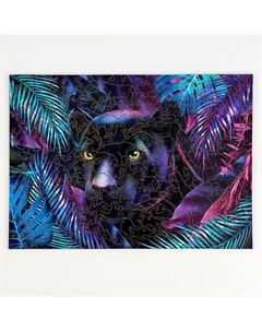 Пазл деревянный фигурный «Покорительница джунглей»‎, 158 элементов Puzzle