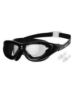 Очки для плавания, беруши, цвет чёрный Onlytop