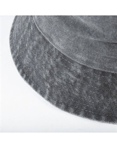 Панама однотонная цвет серый, размер 56-58 Minaku
