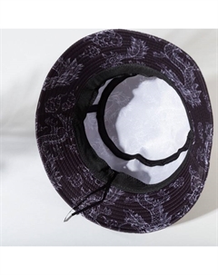 Панама цвет чёрный, размер 56-58 Minaku