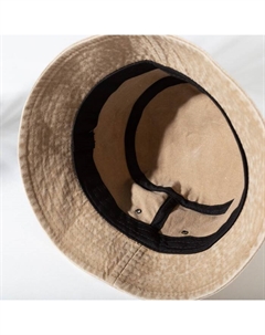 Панама однотонная цвет бежевый, размер 56-58 Minaku