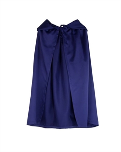 Карнавальный плащ детский, атлас, синий, длина 100 см Страна карнавалия