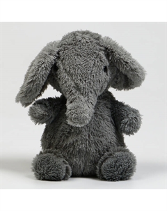 Набор подарочный: Мягкая игрушка+прорезыватель+карточки для фото «Слон», 18 см Крошка я