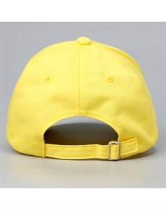 Кепка детская Simply nice, жёлтая, р-р 52-54, 5-7 лет Overhat kids