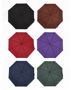 Зонт автоматический Casper, ветроустойчивый, 3 сложения, 8 спиц, R=49/55 см, d=98 см, МИКС Qf