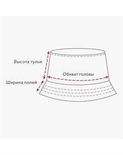 Панама детская «Зайки», цвет жёлтый, размер 48-50 Minaku