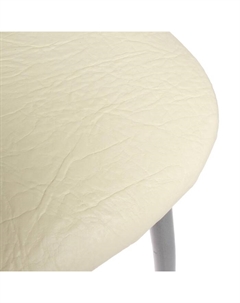 Стул для кухни «. Сильвия», искусственная кожа, цвет серебристый металлик/молочный Клик мебель