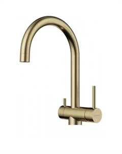 Смеситель Yamada-AB (античная латунь) Omoikiri