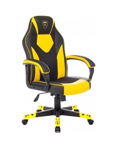 Кресло Game 17 (черный/желтый) Zombie
