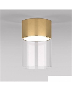 Спот 25047/LED (латунь/прозрачный) Elektrostandard