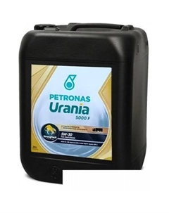Моторное масло Urania 5000 F 5W-30 20л Petronas