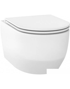 Унитаз подвесной Croquis RimFree 182612001 (чаша, пневмокрышка, матовый белый) Wellsee