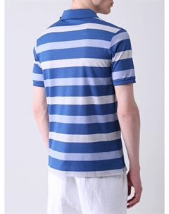 Поло хлопковое в полоску Paul & shark
