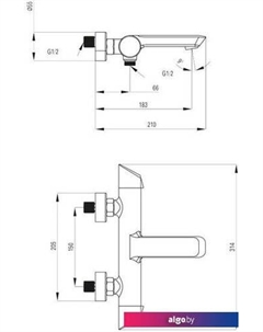 Смеситель Arnika BQA N11M Deante