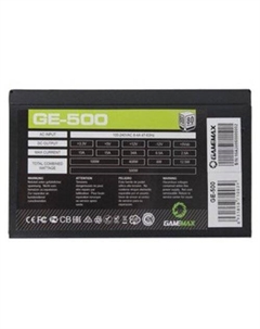 Блок питания GE-500 Gamemax