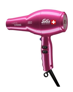 Фен Light and Strong (розовый) Solis