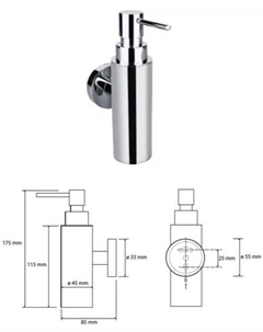 Дозатор для жидкого мыла 104109012 Bemeta