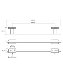 Держатель для полотенца Niki 153104042 Bemeta