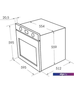 Духовой шкаф EOEH 5811 BG Maunfeld