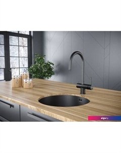 Смеситель Heller He213218-GM (вороненая сталь) Paulmark