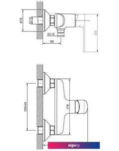 Смеситель Belgrade BD 80 Esko