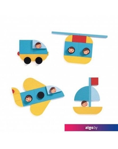 Конструктор Транспорт 06436 Djeco