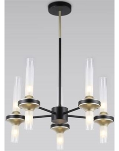 Люстра Ambrella LH55351/10 BK/CGD/CL