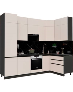 Кухонный гарнитур ВерсоМебель Эко Премиум 1.4x2.7 правая Версомебель