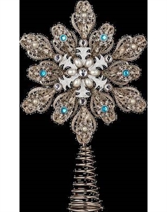 Верхушка для елки Erich Krause Decor. Ледяной цветок / 62363 Erich krause