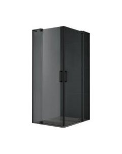 Душевой уголок Cezares SLIDER-AH-2-80/90-90/100-GRIGIO-NERO