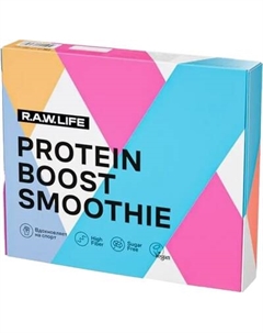 Протеин R.A.W. Life Smoothie Protein boost mix10 R.a.w. life