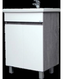 Тумба под умывальник Como 60 Норма без ящика DA1664T Айсберг