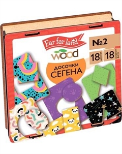 Развивающая игра Десятое королевство Лото Досочки Сегена № 2 Far Far Land Wood / 04836