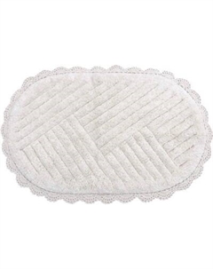 Коврик для ванной Sofi de Marko Emma Кружевной 60x100 / КВ-ЭМ-4-60х100 Sofi de marko