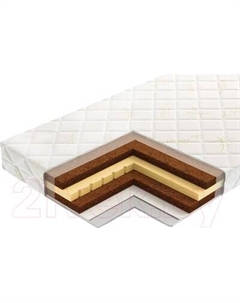 Наматрасник ортопедический Vegas Кокос Микс 120x190