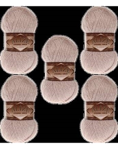 Набор пряжи для вязания Angora Gold Simli 20% шер., 5% мет., 75% акр. / 506 Alize