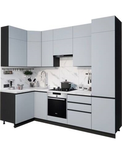 Кухонный гарнитур ВерсоМебель Эко Премиум 1.2x2.7 левая Версомебель