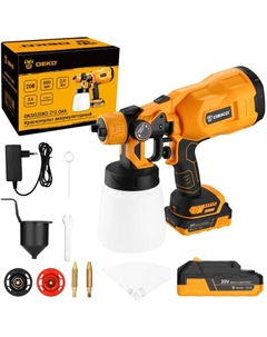 Краскораспылитель DKSG20K2 063-4020 (с 2-мя АКБ) Deko