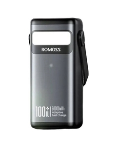 Внешний аккумулятор PMT60 Pro 60000mAh (черный) Romoss