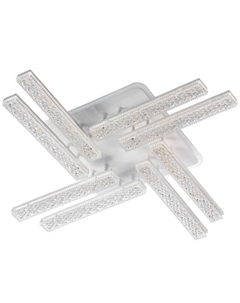 Светильник подвесной (LED) 160Вт+26Вт белый PBP B3446A/8C Aitin-pro