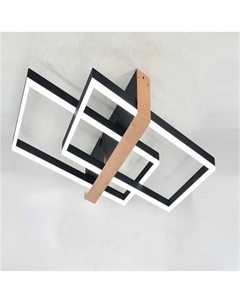 Светильник подвесной (LED) 85Вт черный/дерево X60199/2L Aitin-pro