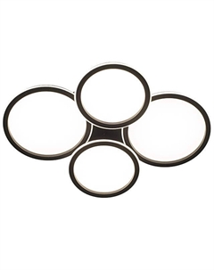 Светильник подвесной (LED) 156Вт черный N9301/2+2M Aitin-pro