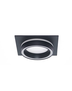 Светильник точечный (круг) Nova 15Вт GX53 черный 21249 Truenergy
