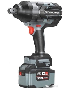 Гайковерт T-1200N (с 1-им АКБ, кейс) Profipower